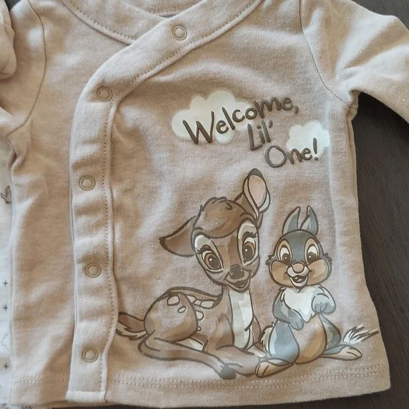Adorable Disney Baby Bambi Outfit & Hat - Picture 2 of 5